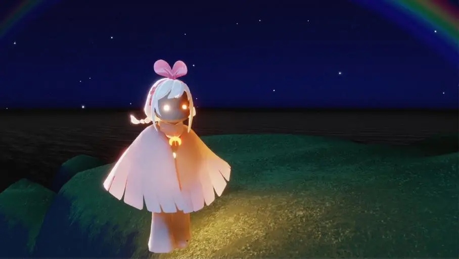 光遇斗笠先祖怎么拿