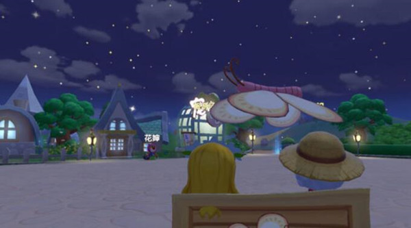 摩尔庄园怎么把树围起来