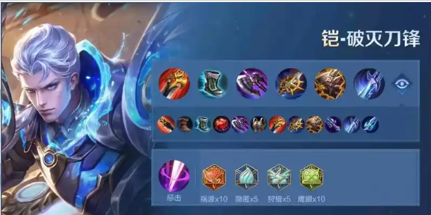 王者荣耀铠稳定出装出什么