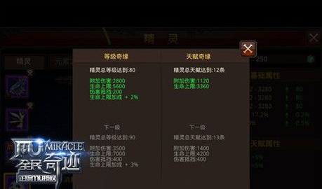 全民奇迹配什么精灵