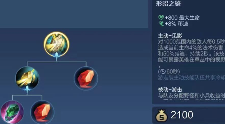 王者荣耀辅助防守时出装怎么搭配