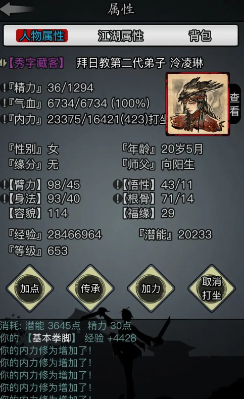 放置江湖日月神教剑法用什么