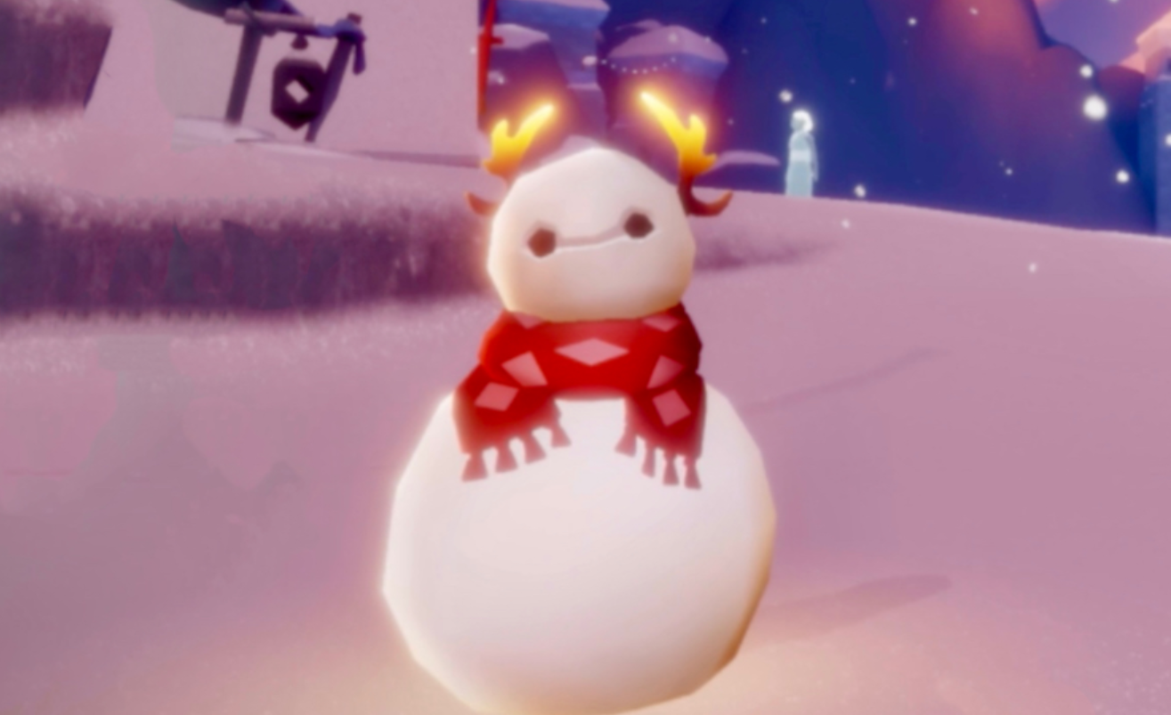光遇菇菇雪人怎么堆