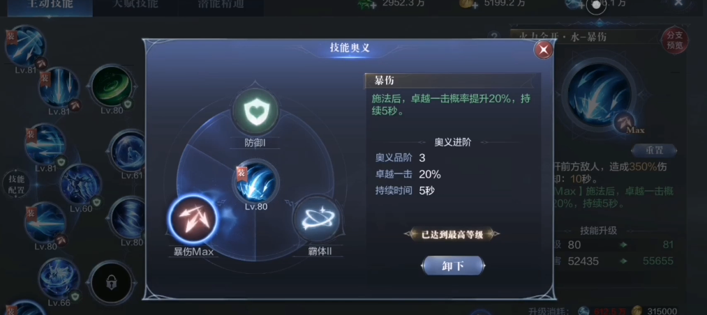 全民奇迹2奥义技能怎么选择