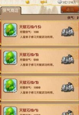 大掌门天赋石怎么用