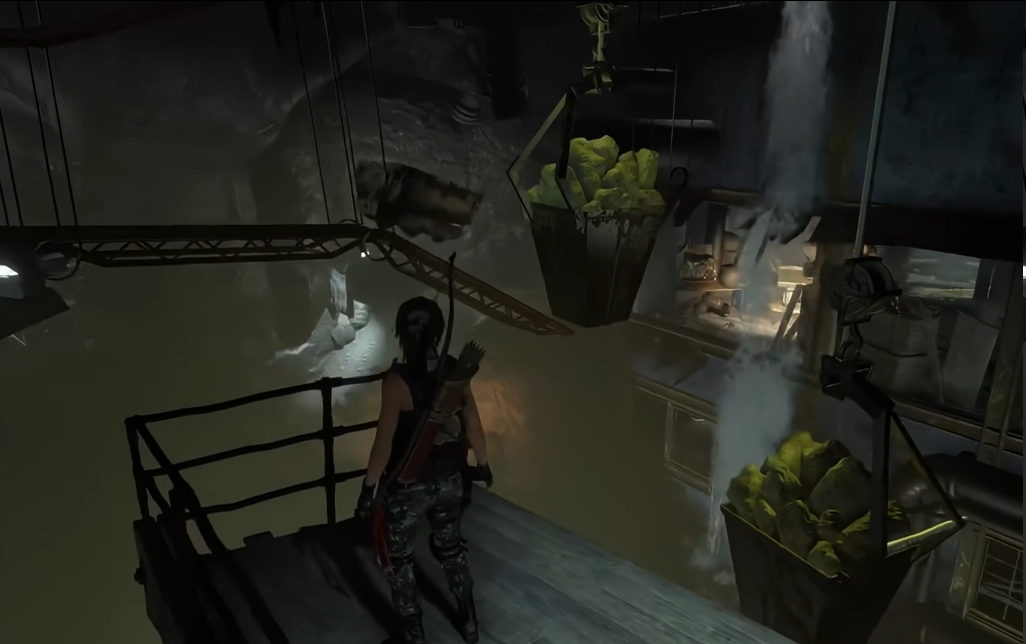 古墓丽影10废弃矿坑怎么过