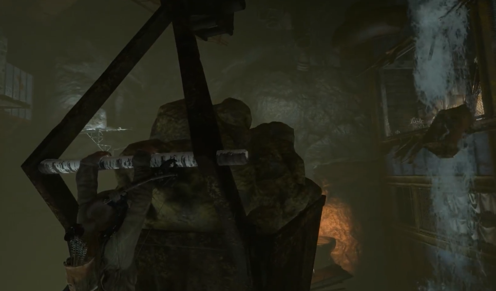 古墓丽影10废弃矿坑怎么过