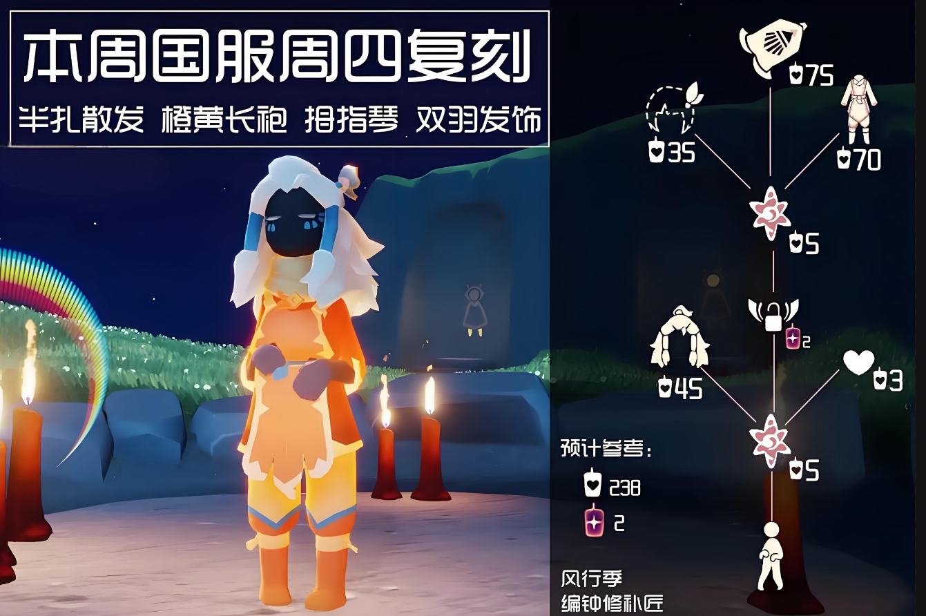 光遇飞行季头型怎么弄