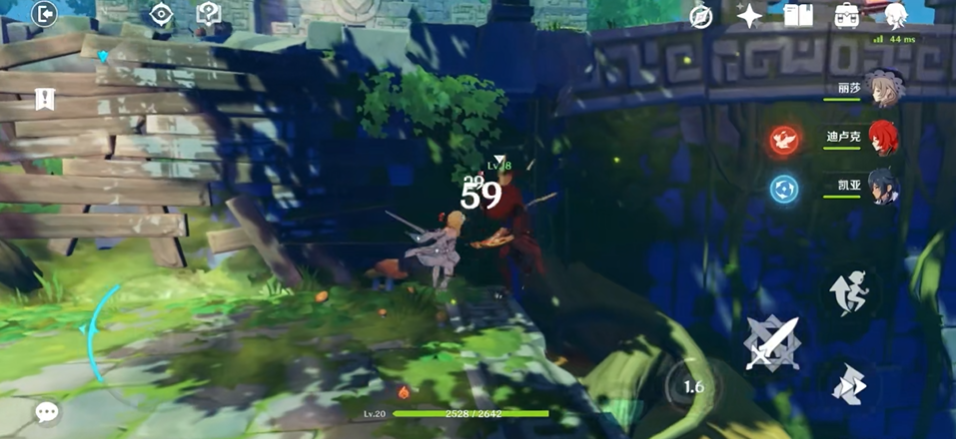 原神林中废墟怎么通关