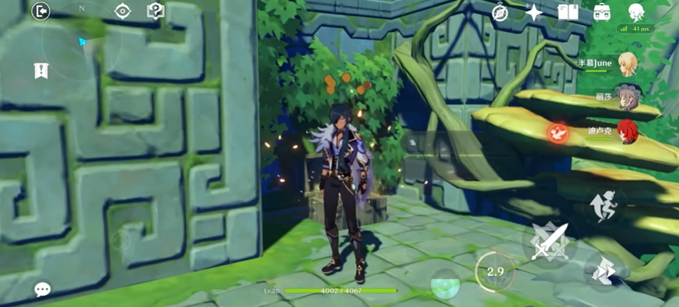 原神林中废墟怎么通关