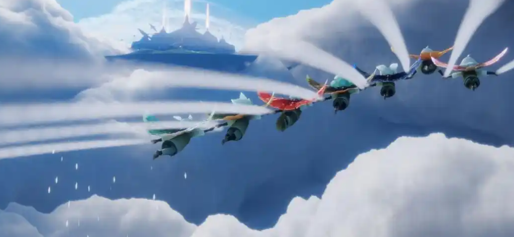 光遇飞行怎么找方向