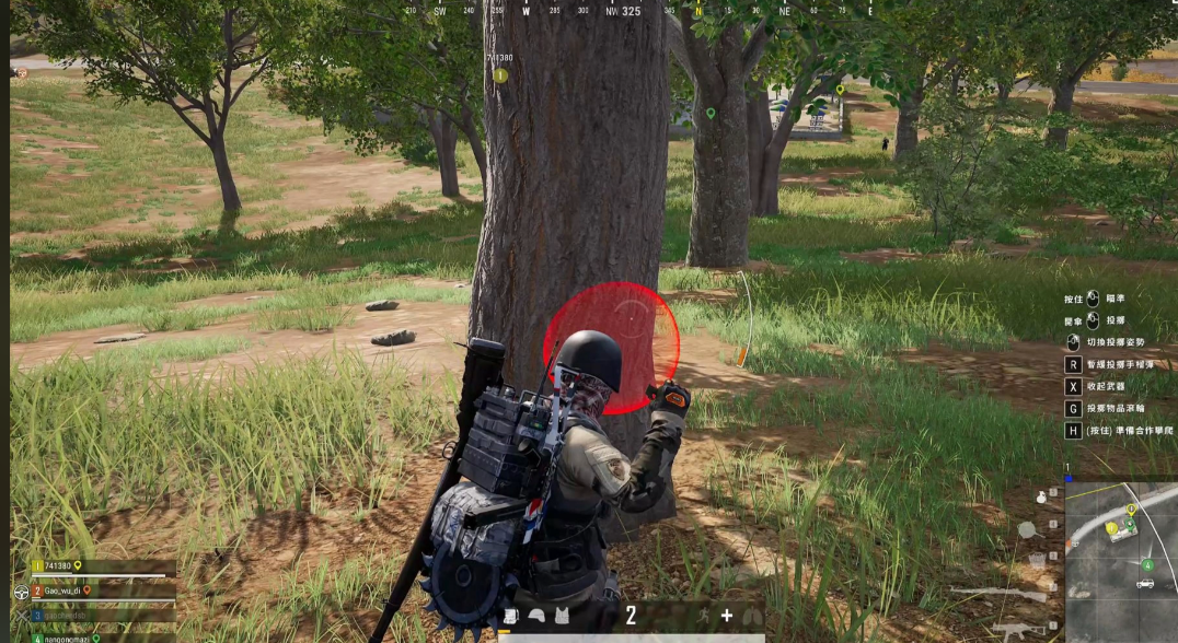 绝地求生如何扔雷好