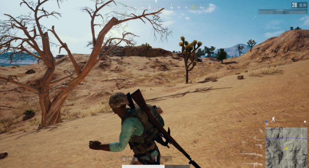 绝地求生锁圈怎么跑