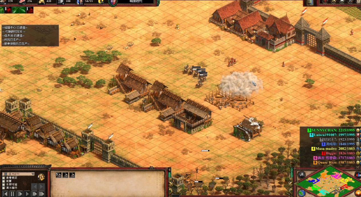 帝国时代2手推炮怕什么