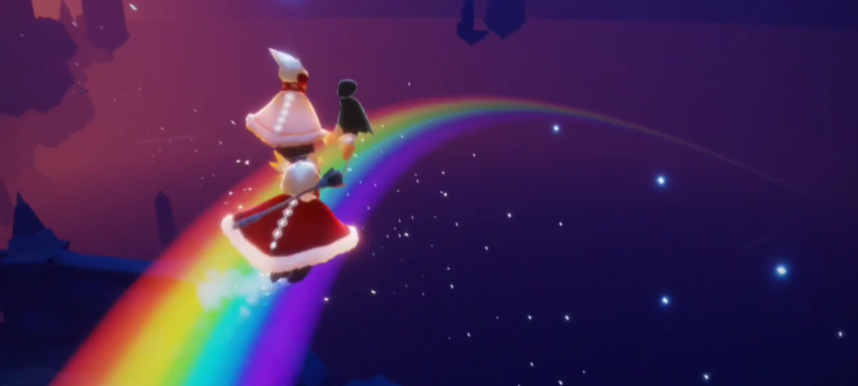 光遇的霞谷彩虹在哪里