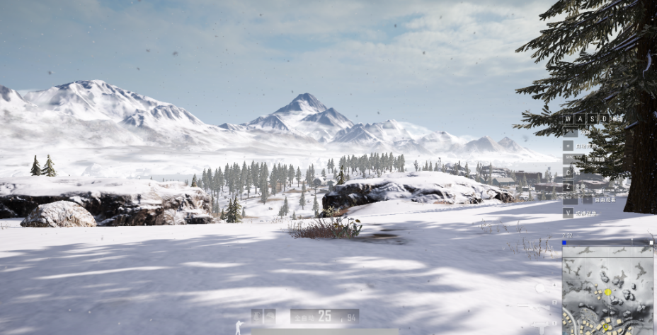 绝地求生哪里有雪地