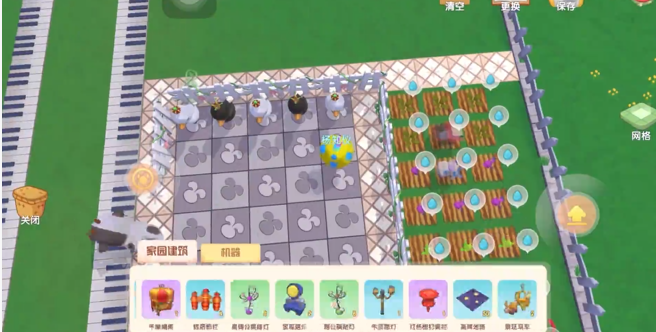 摩尔庄园手游后院怎么去