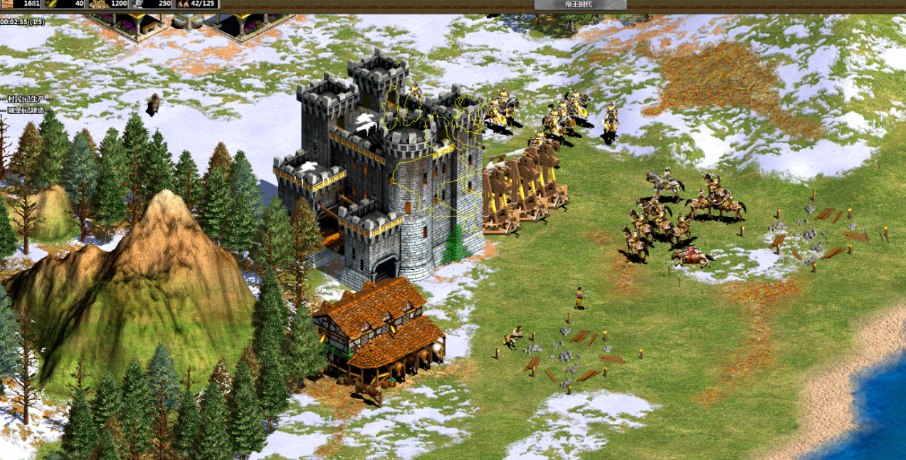 帝国时代2手推炮怕什么