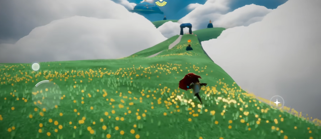 光遇悬浮石上的神殿怎么去