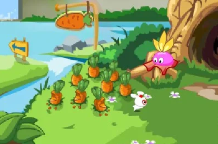 摩尔庄园拉姆怎么捉兔子