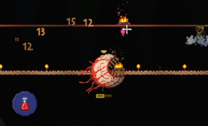 泰拉瑞亚眼球boss怎么召唤