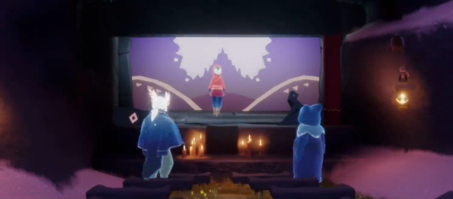 光遇霞谷舞台怎么去