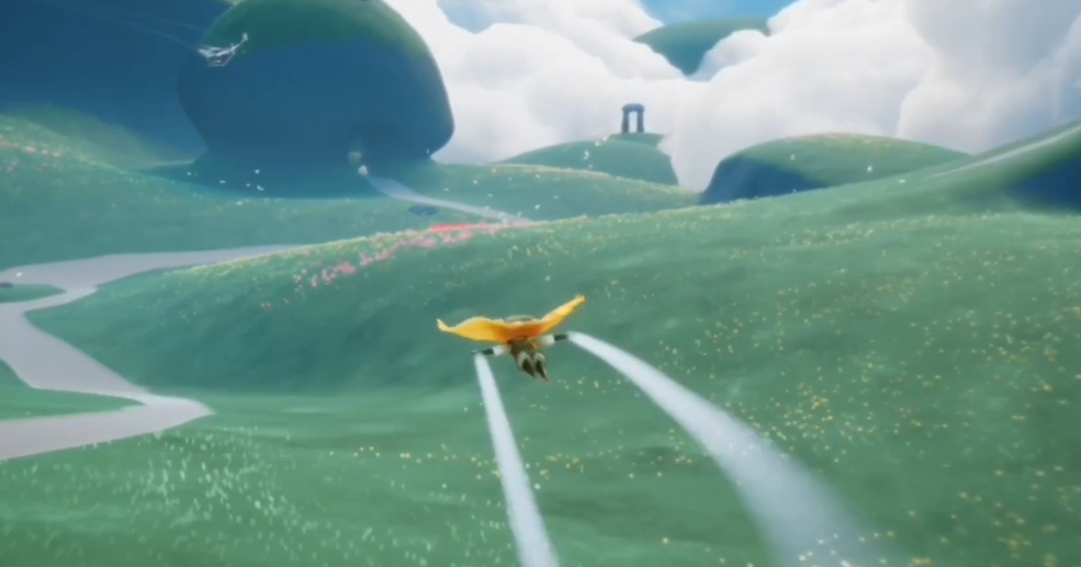 光遇飞行跑道怎么进