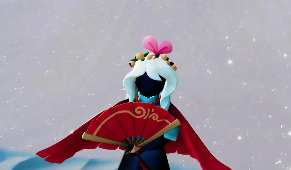 光遇发饰小花怎么带