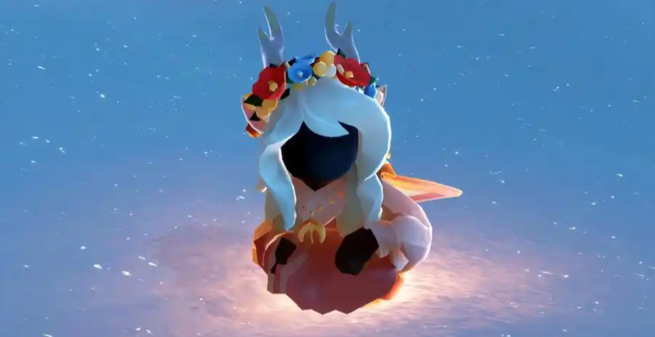 光遇发饰小花怎么带