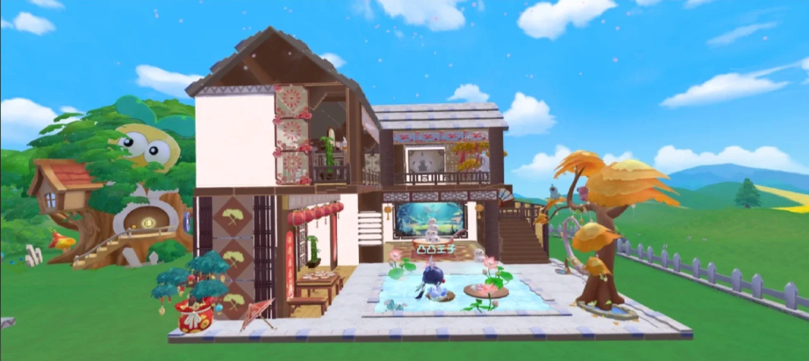 摩尔庄园房屋怎么修