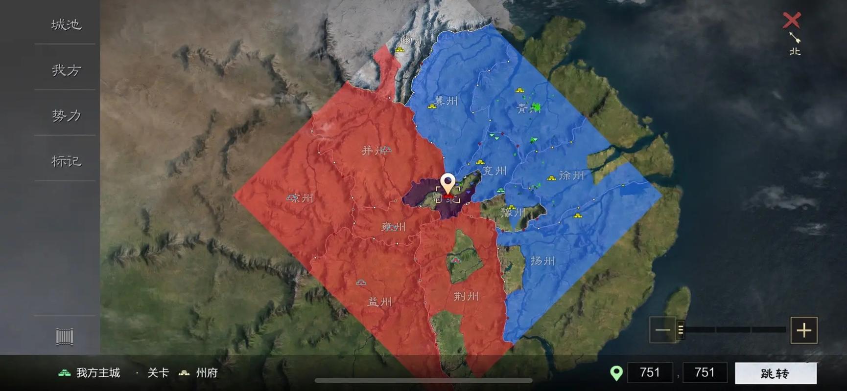 率土之滨比较远的地怎么占领