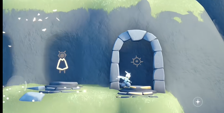 光遇暮土马里奥怎么遁地下去