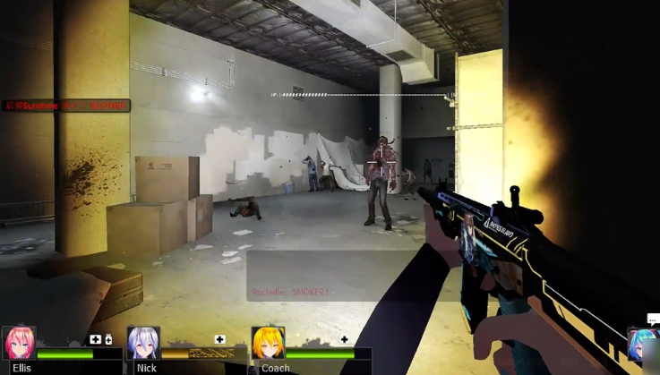 求生之路2怎么过商场