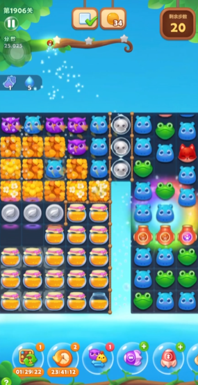 开心消消乐1906关怎么玩