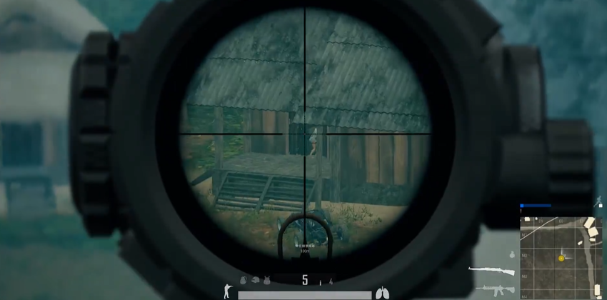 绝地求生如何压好三倍镜