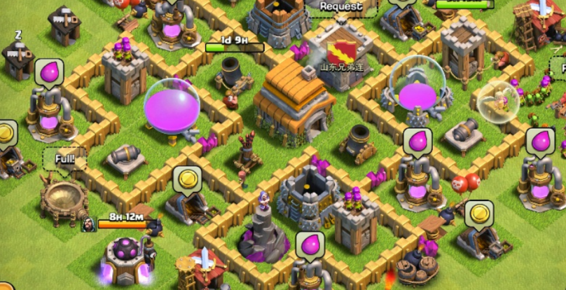 部落冲突探雷用什么