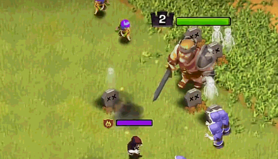 部落冲突探雷用什么