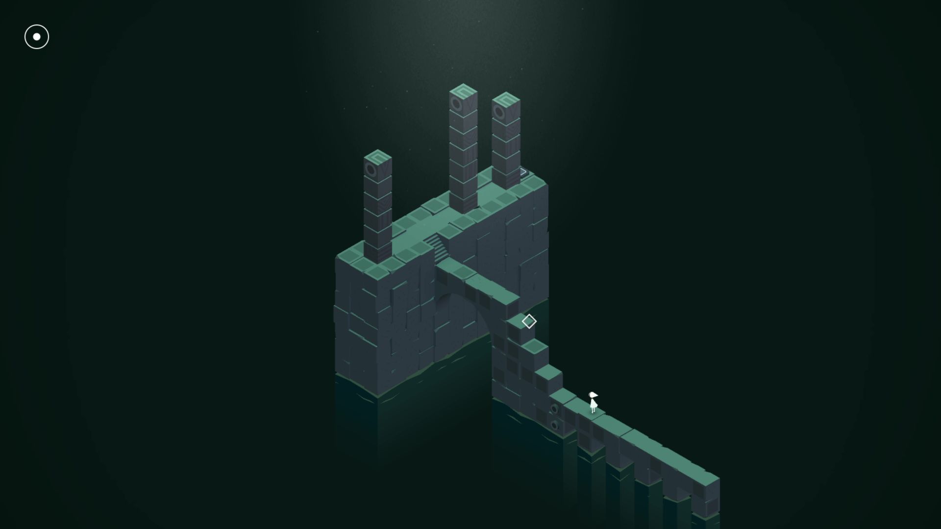 纪念碑谷10关怎么通过