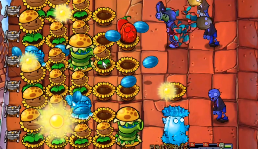 植物大战僵尸46关怎么过