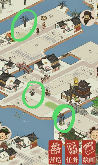 江南百景图怎么砍枯木