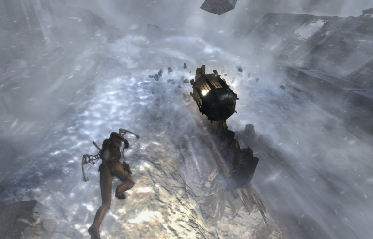 古墓丽影九第一个瀑布怎么过