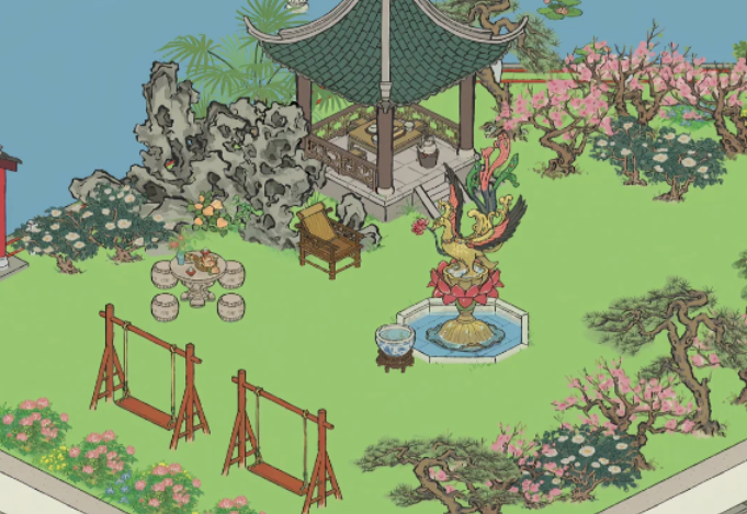 江南百景图花园在哪里