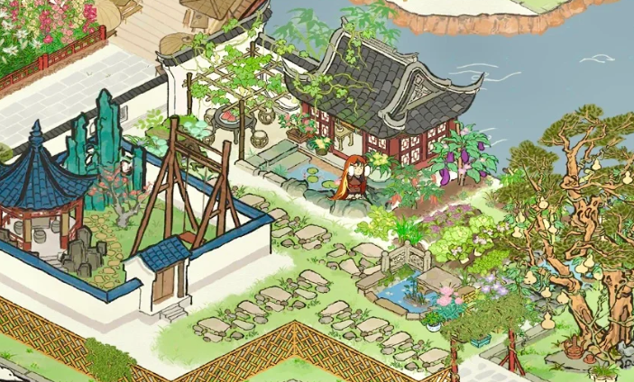 江南百景图花园在哪里