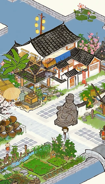 江南百景图客栈要怎么放