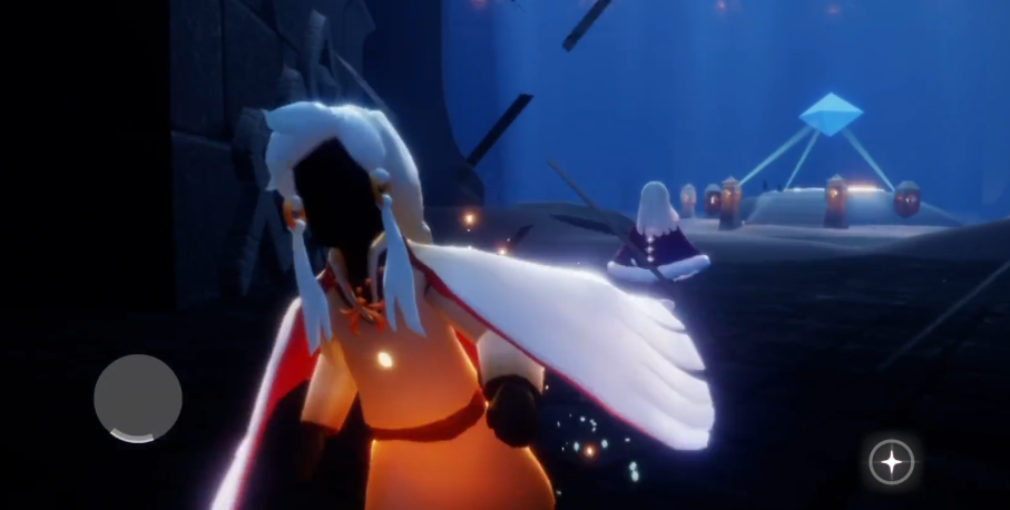 光遇背背穿墙怎么做