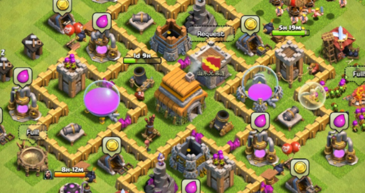 部落冲突部落竞赛在哪做