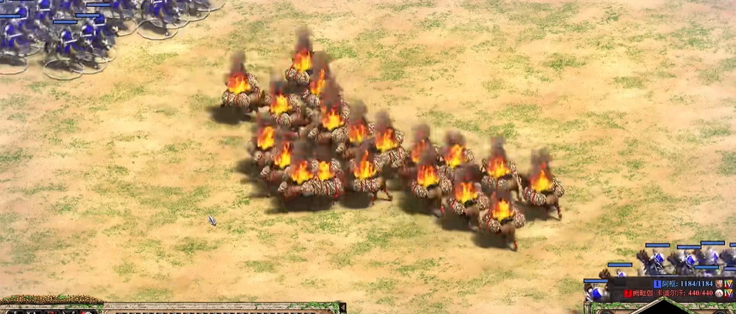 帝国时代2火焰骆驼怎么打