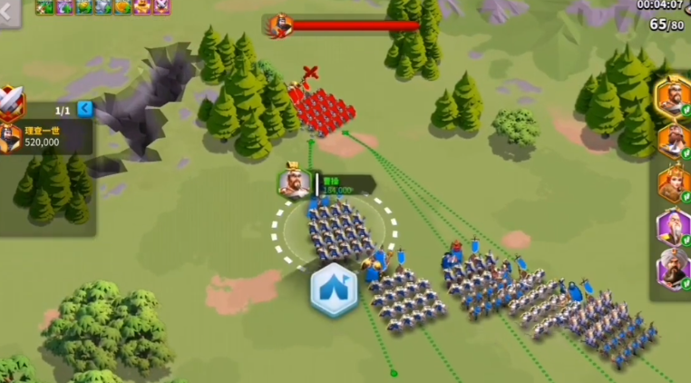 万国觉醒远征如何开启三路兵