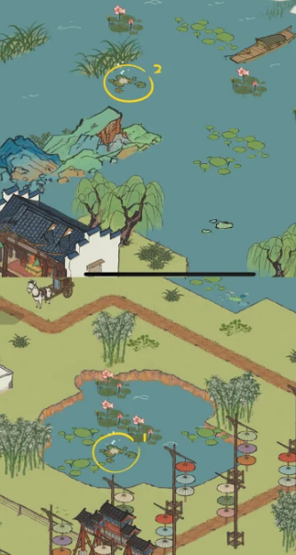 江南百景图哪里有摇钱树