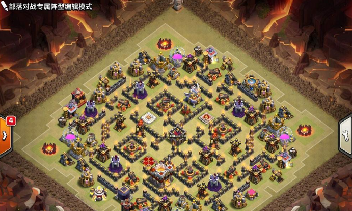 部落冲突怎么防巨蓝胖